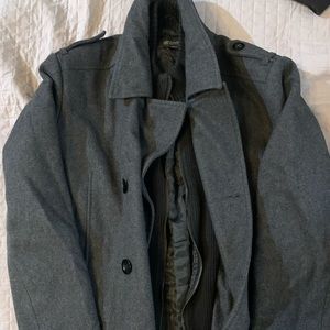 Kenneth Cole peacoat grey medium